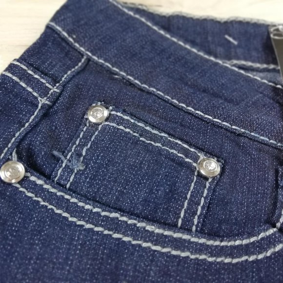 Straight Leg Denim Pants - Picture 8 of 13